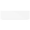 vidaXL Estantes flotantes de pared 2 uds MDF blanco 80x23,5x3,8 cm