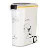 Curver Contenedor de comida de perros Dinner is Served con ruedas 54 L