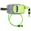 vidaXL Carrete de manguera retráctil automático de pared 10+1 m