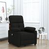 vidaXL Sillón de masaje de tela negro