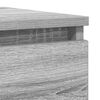vidaXL Aparador Sonoma gris 37,5x35x99 cm madera de ingenier&iacute;a