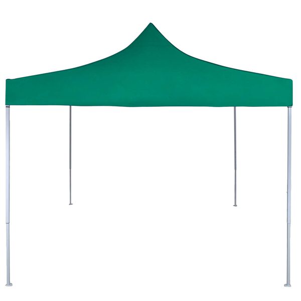 vidaXL Cenador plegable verde 3x3 m