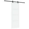 vidaXL Puerta Corredera ORKDAL 83 x 232 cm Madera de Pino Maciza