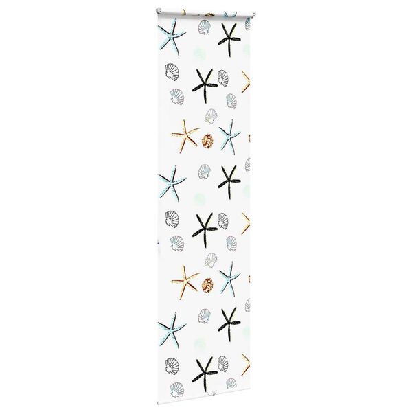 vidaXL Estor enrollable para ducha tela 80x240 cm ancho 76 cm