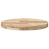 vidaXL Tablero de mesa redondo madera maciza de acacia &Oslash;50x4 cm
