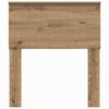 vidaXL Cabecero Roble artesanal 75 cm Madera contrachapada