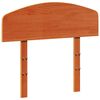 vidaXL Cabecero de cama madera maciza de pino marr&oacute;n cera 100 cm