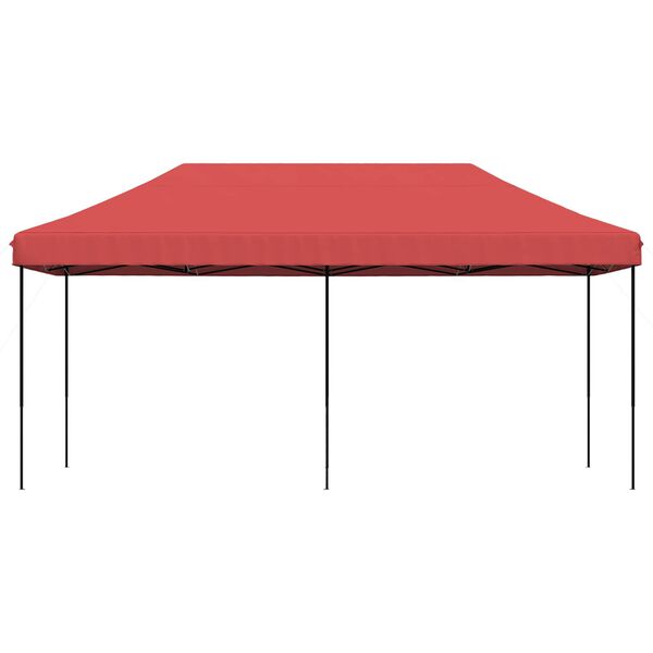 vidaXL Carpa de Fiesta Burdeos 292 x 580 x 315 cm Tela Oxford