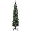 vidaXL &Aacute;rbol de Navidad artificial Verde 210 cm PVC, Acero y Pl&aacute;stico