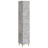 vidaXL Juego de armarios 2 pcs 33 x 34,5 x 90 cm Madera de ingenier&iacute;a
