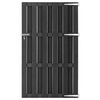 vidaXL Puerta de jard&iacute;n de WPC gris 100x180 cm
