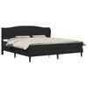 vidaXL Estructura de cama Negro 180 x 200 cm Cuero sint&eacute;tico
