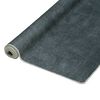 vidaXL Alfombra de pasillo lavable plegable poli&eacute;ster gris 80x300 cm