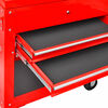 vidaXL Carro de herramientas Rojo 70.5 x 37 x 71 cm Acero