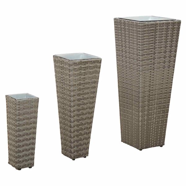 vidaXL Conjunto de Jard&iacute;n 3 pcs Metal