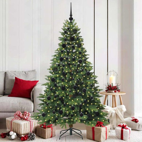 vidaXL &Aacute;rbol de Navidad artificial con 300 LED Verde 180 cm PE y PVC