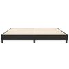 vidaXL Cama box spring sin colchón negro terciopelo 200x210 cm