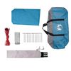 vidaXL Lona de camping impermeable azul 460x305x210 cm