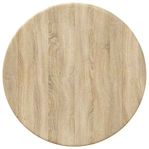 vidaXL Encimera &Oslash; 30 x 1,5 cm Redondo Madera de ingenier&iacute;a