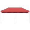 vidaXL Tienda de fiesta plegable Pop-Up burdeos 580x292x315 cm