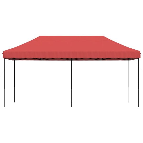 vidaXL Tienda de fiesta plegable Pop-Up burdeos 580x292x315 cm