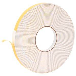 vidaXL Cinta de espuma autoadhesiva Blanco 15mm x 10m Espuma CR