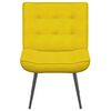 vidaXL Sill&oacute;n de relax terciopelo amarillo 64x74x84 cm