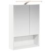 vidaXL Armario con espejo de ba&ntilde;o 50 x 14,5 x 70 cm