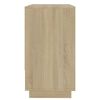 vidaXL Aparador de madera contrachapada roble Sonoma 70x41x75 cm