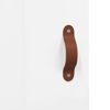vidaXL Aparador de madera contrachapada blanco brillante 69,5x34x90 cm