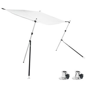 vidaXL Set de toldo T-Top extensi&oacute;n blanco 174x205x(115-194) cm