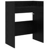 vidaXL Mesa de DJ Roble Negro 62 x 45 x 102 cm Madera de ingenier&iacute;a