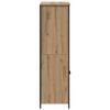 vidaXL Alacena Roble artesanal 62 x 36 x 121,5 cm Madera contrachapada