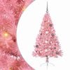 vidaXL &Aacute;rbol de Navidad Artificial Preiluminado Rosa 150 cm PVC