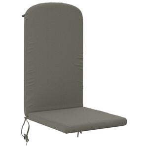 vidaXL Coj&iacute;n para tumbona de sol GEMERT 100% Poli&eacute;ster Gris