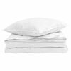 vidaXL Duvet 2 en 1 con almohada 2 uds. Pluma de pato