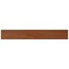 vidaXL Umbral de Ventana Madera Marr&oacute;n 140 x 20 x 4,5 cm PVC