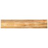 vidaXL Tablero de mesa rectangular madera maciza mango 180x20x3,8 cm