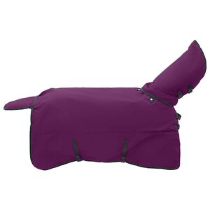 vidaXL Manta para Caballo Morado Completo 75 cm Poli&eacute;ster