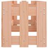 vidaXL Arriate elevado jardín valla madera maciza Douglas 200x30x30 cm