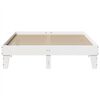 vidaXL Estructura de cama sin colch&oacute;n madera maciza de pino 160x200 cm