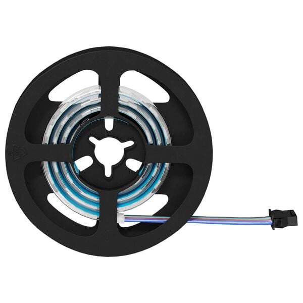 vidaXL Tira LED 2 pcs Negro y Transparente 550 mm Cobre y pl&aacute;stico