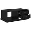 vidaXL Mesa de Caf&eacute; Roble Negro 90 x 50 x 35 cm Madera de ingenier&iacute;a