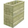 vidaXL Arriate de madera de pino impregnada 106x56x96 cm