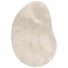 vidaXL Alfombra HUARTE Beige 160 x 230 cm Poli&eacute;ster