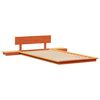 vidaXL Estructura de cama Marr&oacute;n 80 x 200 cm Madera