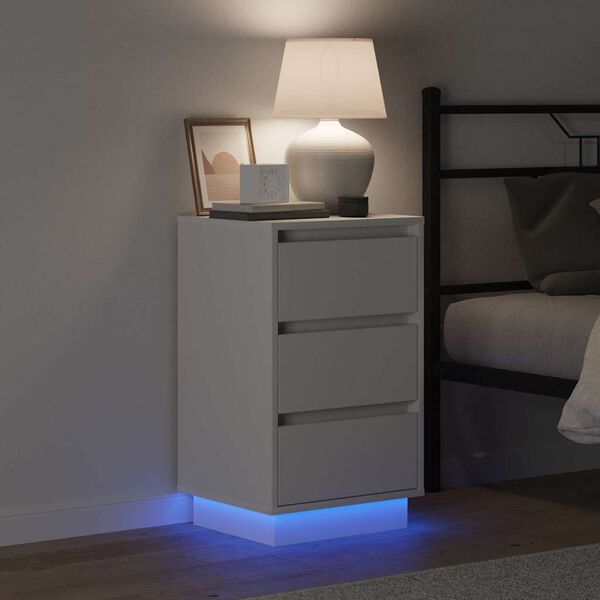 vidaXL Armario de Noche 39 x 34,5 x 65 cm Madera de ingenier&iacute;a