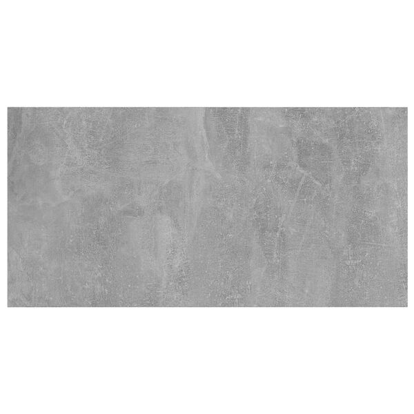 vidaXL Estante estanter&iacute;a 4uds contrachapada gris hormig&oacute;n 80x30x1,5cm