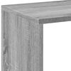 vidaXL Librería divisor madera ingeniería gris Sonoma 102x29x103,5 cm