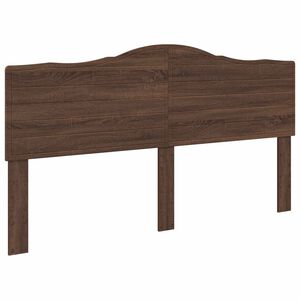 vidaXL Cabecero Roble Marr&oacute;n Madera contrachapada